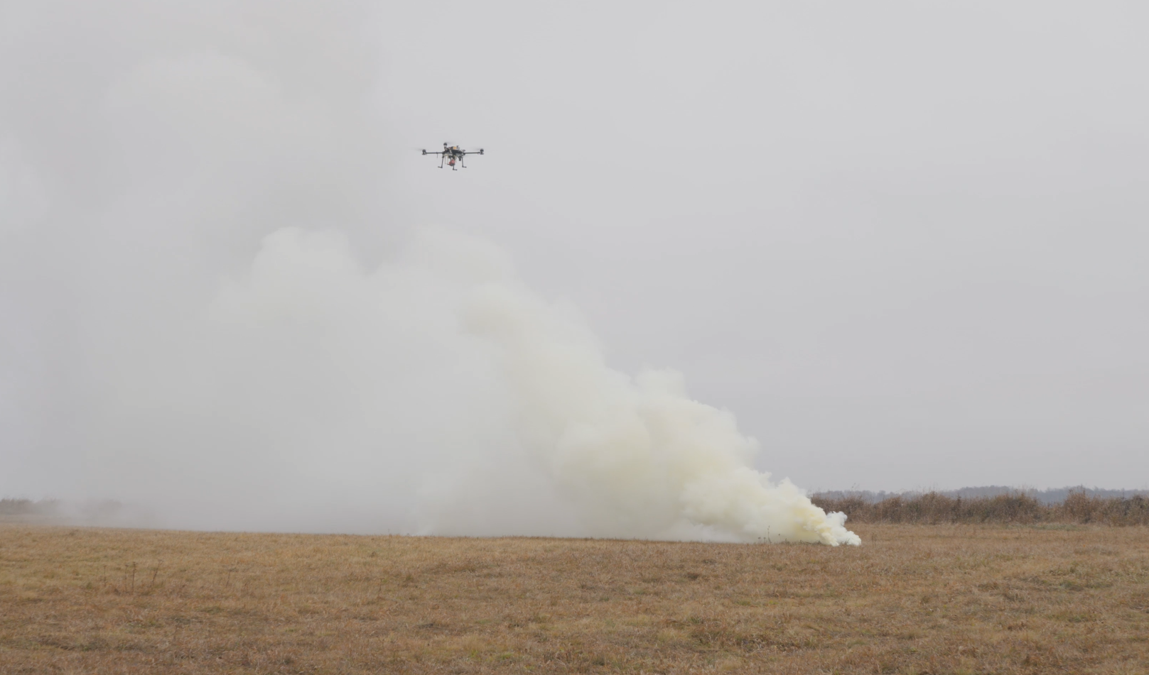 Демонстрация возможностей БАС для целей МЧС: тушение пожаров, спасение людей, доставка грузов в труднодоступные районы